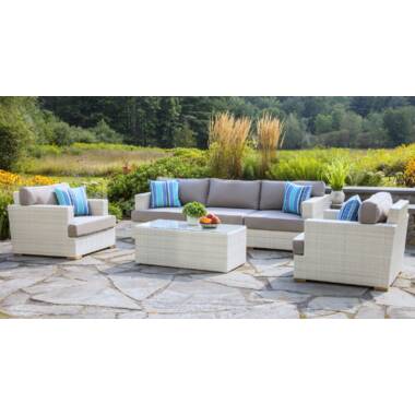 Tk classics fairmont 14 piece outdoor wicker cheap patio furniture set